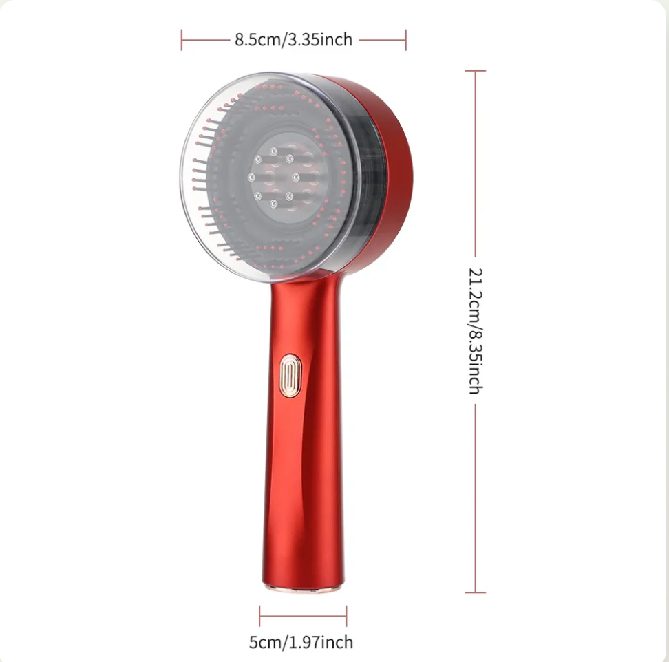 Active naturellement la repousse des cheveux grâce à la lumière LED rouge