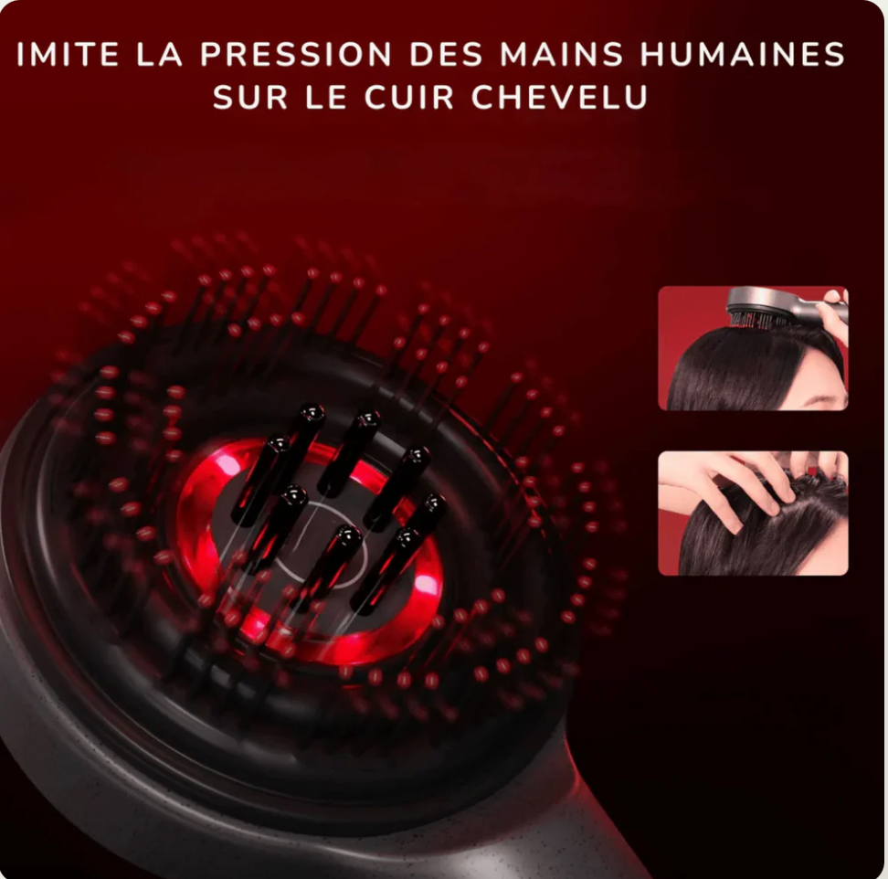 Active naturellement la repousse des cheveux grâce à la lumière LED rouge
